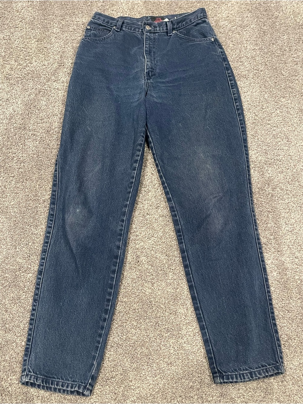 Vintage Sasson Women’s Jeans Size 11/12 Dark Wash High Rise Mom Denim 30”
